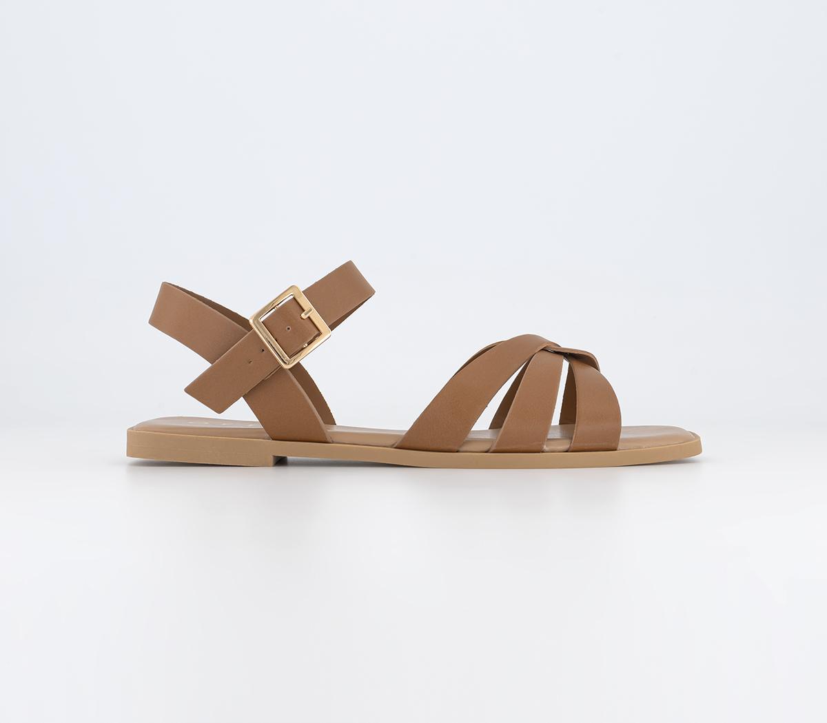 OFFICESantana Two Part SandalsTan
