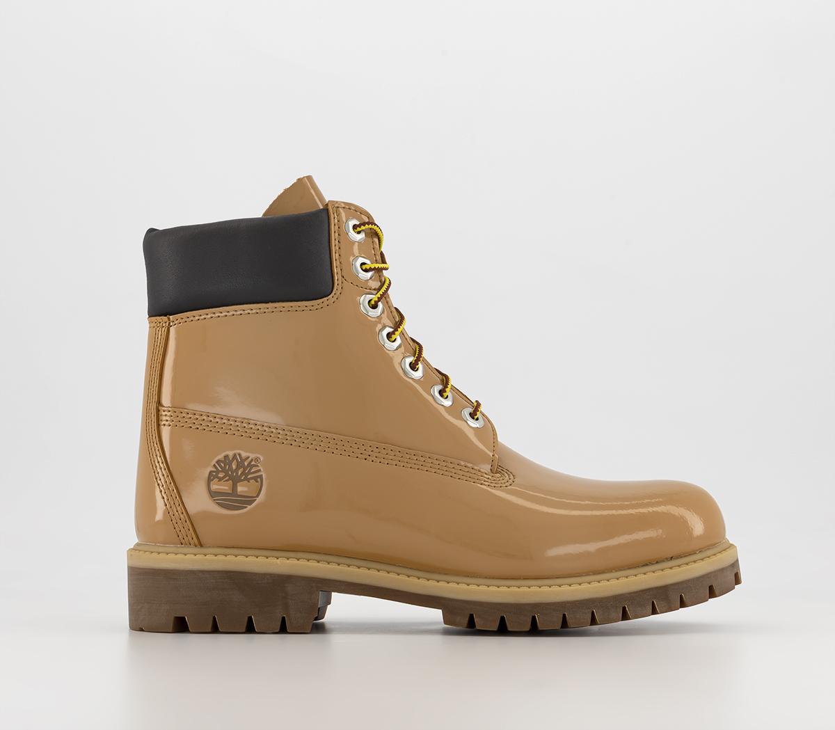 Patent timberland hot sale boots