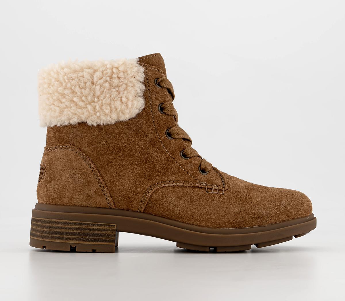 UGGHarrison Lace Boots Chestnut Suede
