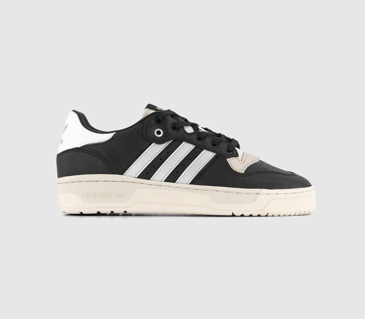 adidasRivalry Low Consortium TrainersCore Black Silver Met Grey One