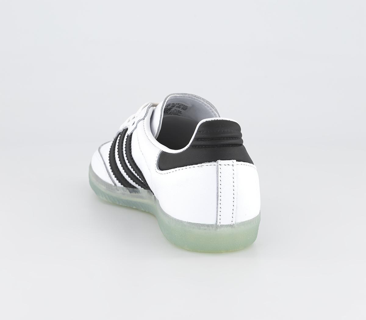 adidasSamba Dill TrainersWhite Core Black Gold Metallic