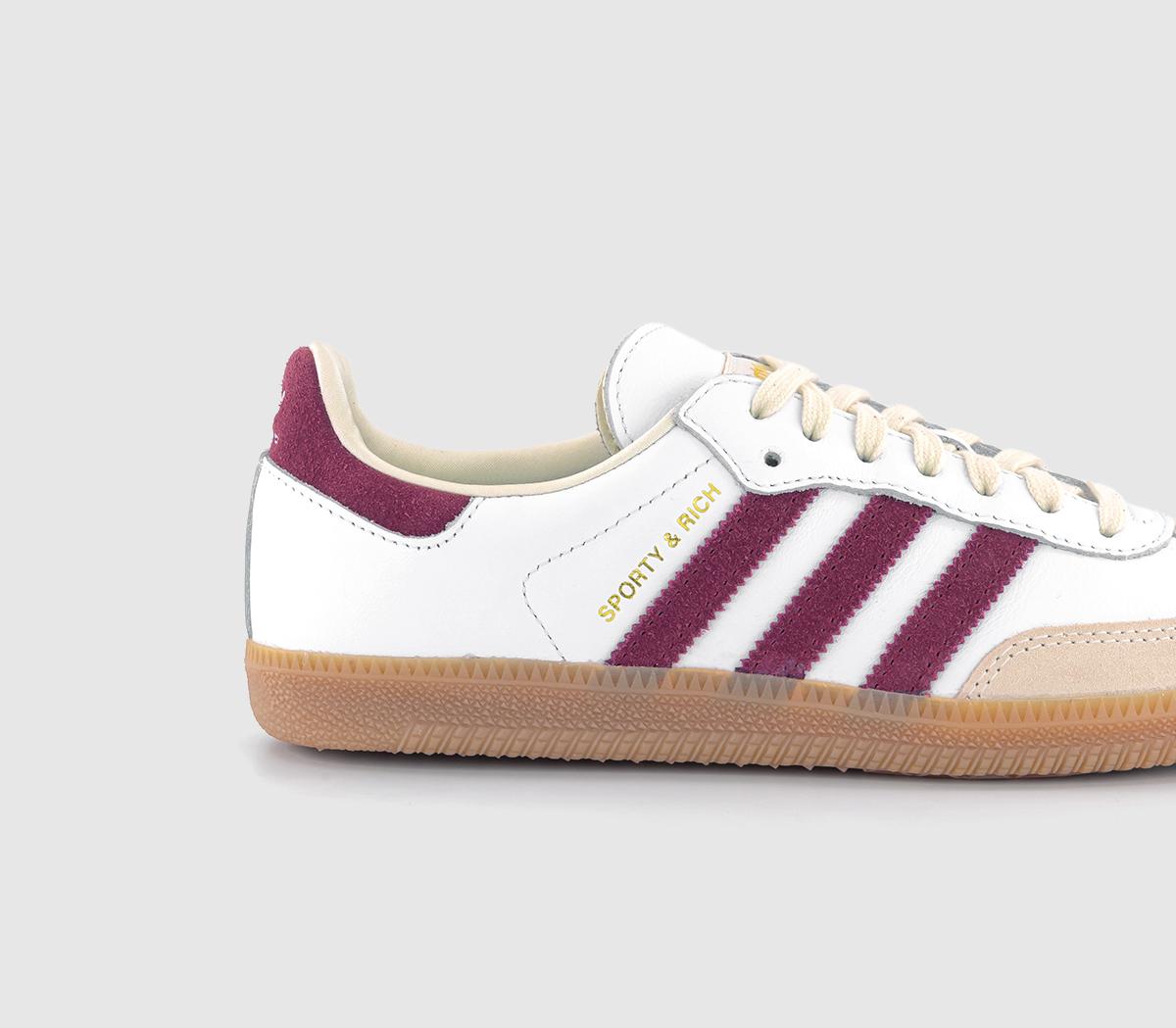 adidas Samba OG Sporty And Rich Trainers Sporty White Collegiate