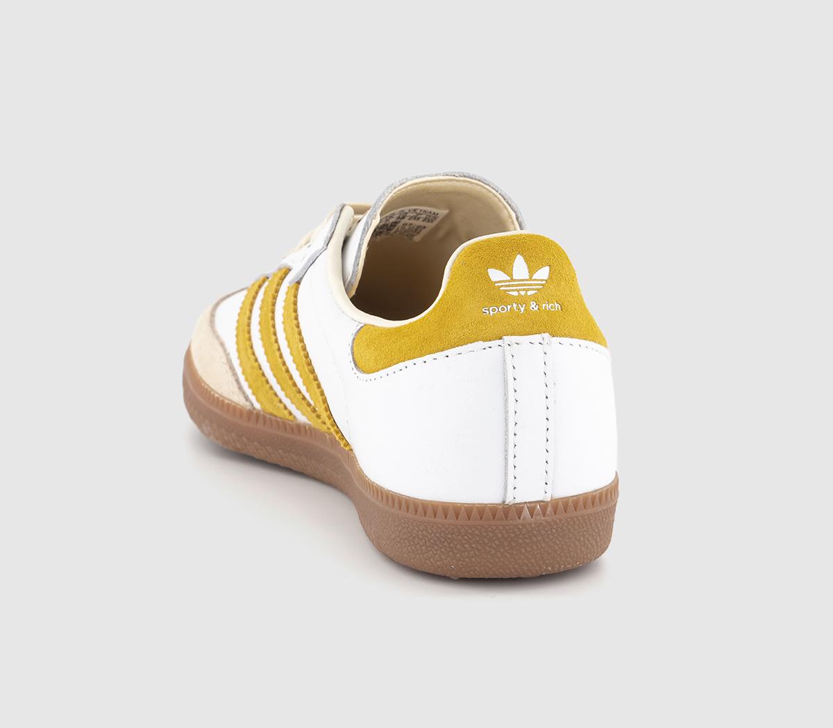 adidasSamba OG Sporty And RichSporty White Bold Gold Cream White
