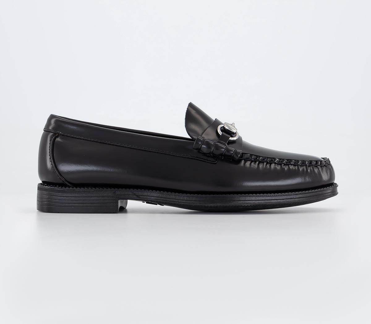 G.H Bass & CoEasy Weejun Lincoln Moc Loafers Black Leather