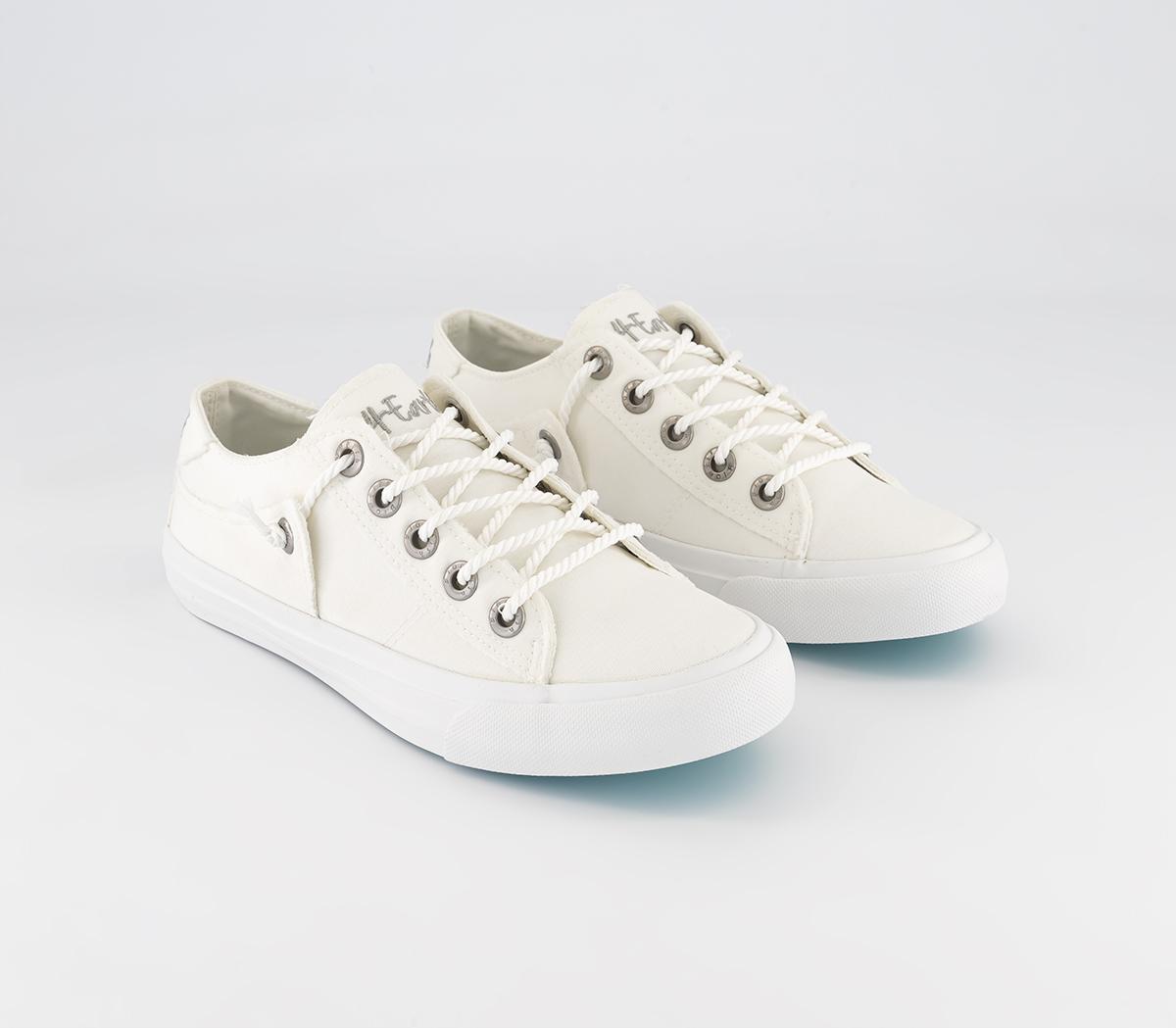 Blowfish Malibu Martina4earth Trainers White - Flat Shoes for Women