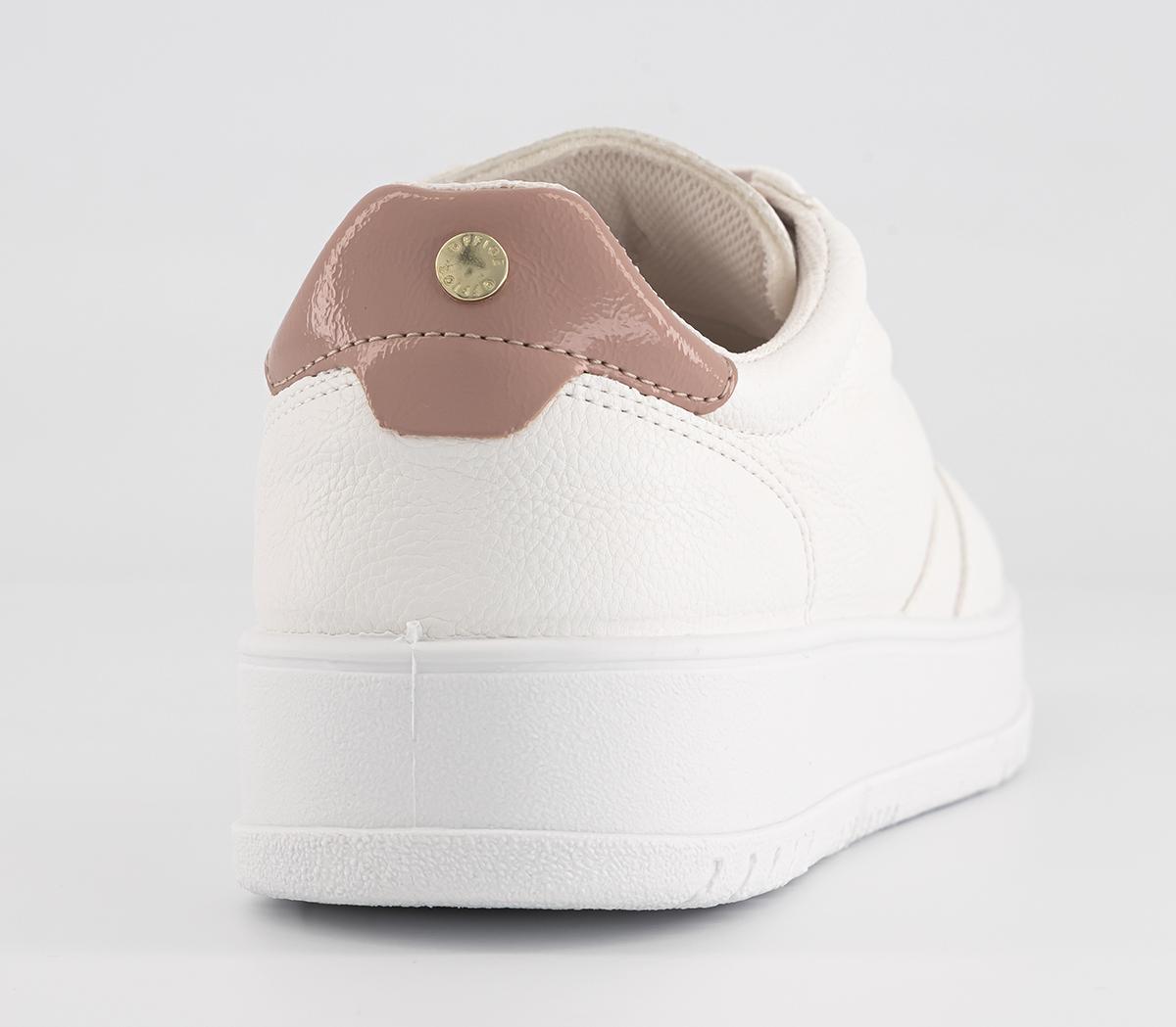 OFFICEFast Track Lace Up TrainersWhite