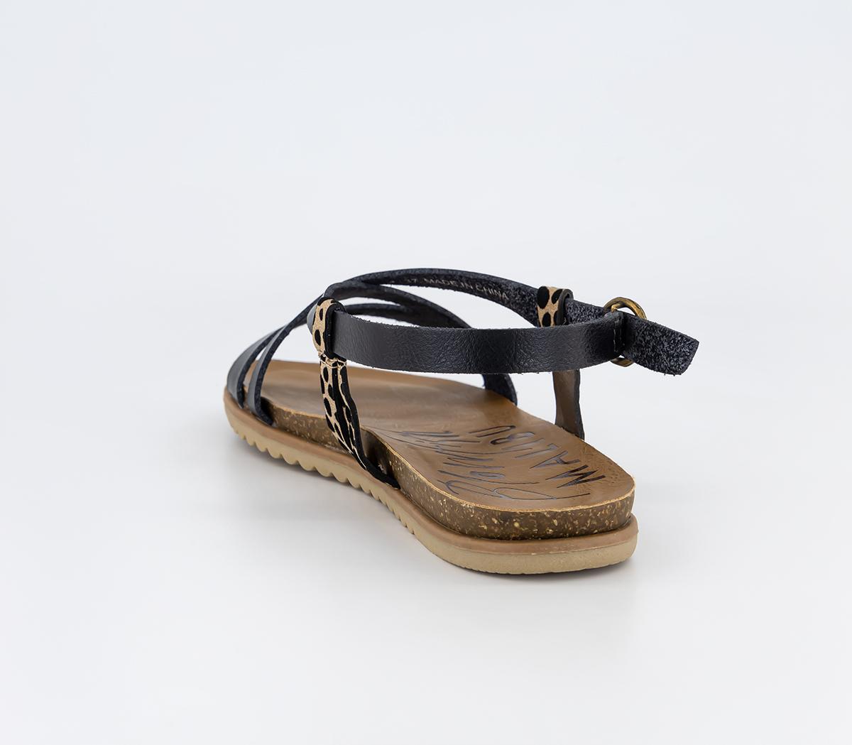 Blowfish Malibu Mercury Sandals Blowfish Malibu Mercury Sandals Black Leopard Dyecut