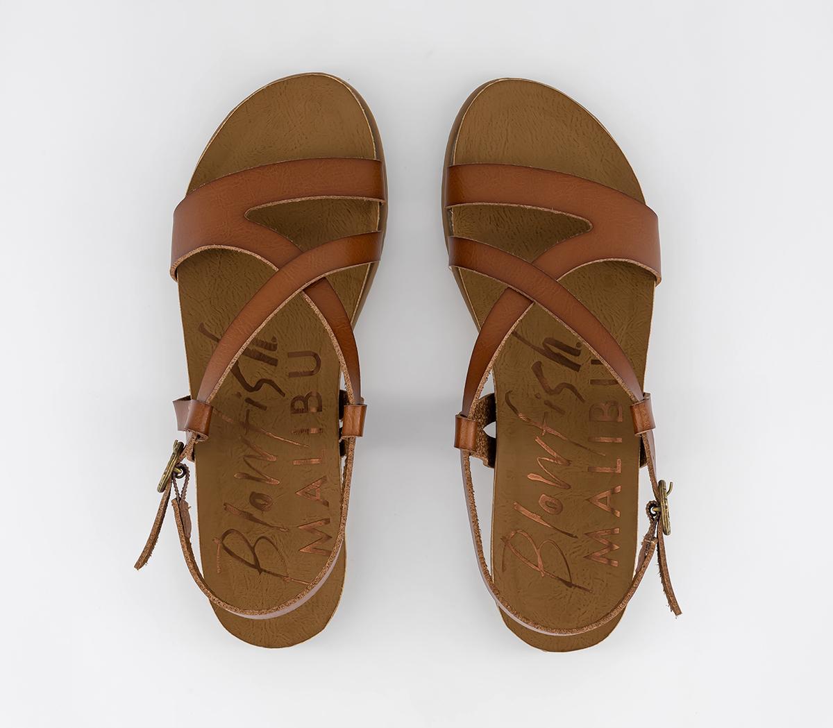 Blowfish Malibu Mercury Sandals Wood Dyecut - Women’s Sandals