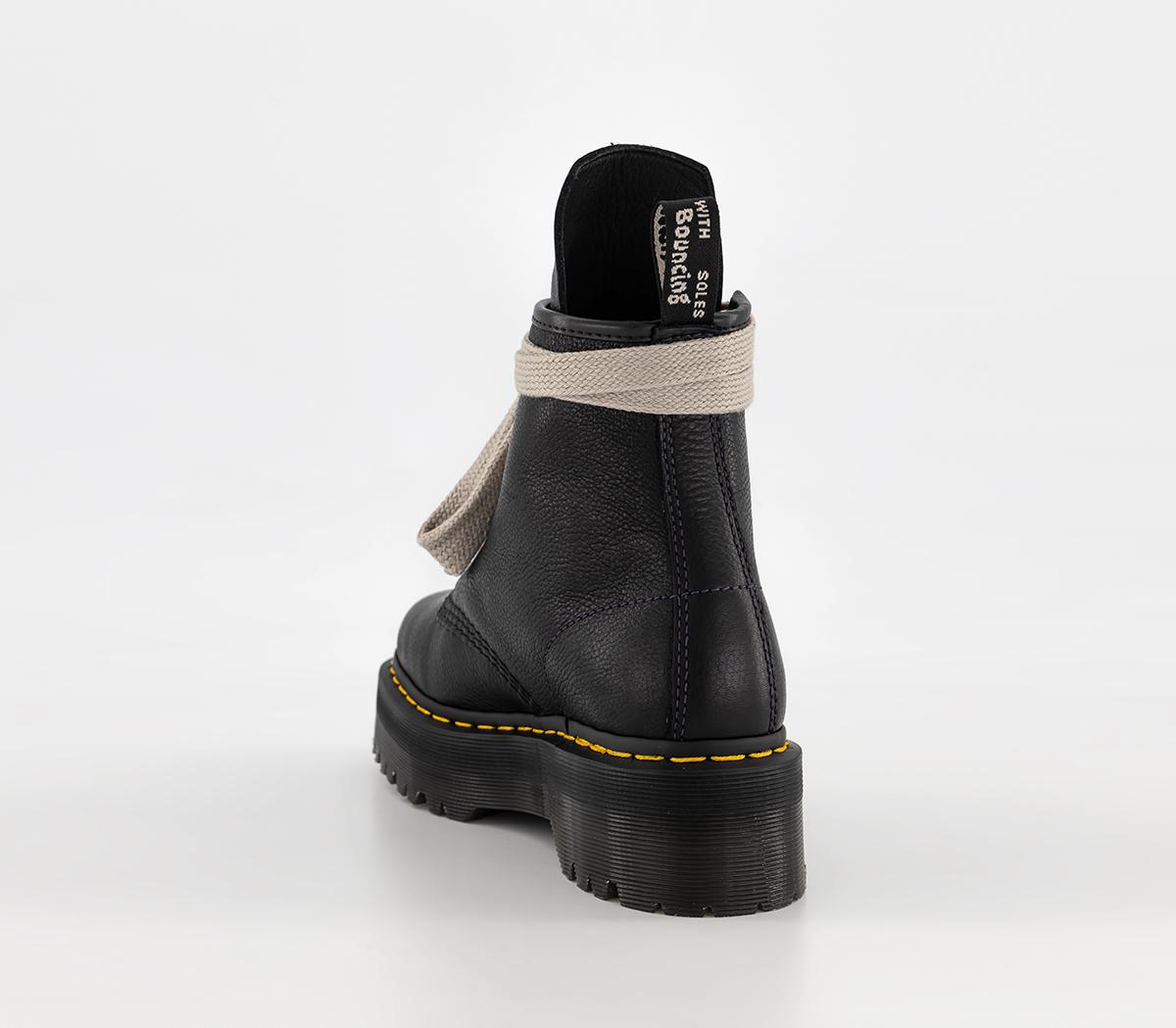Rick OwensRick Owens Quad Sole Jumbo Lace BootBlack
