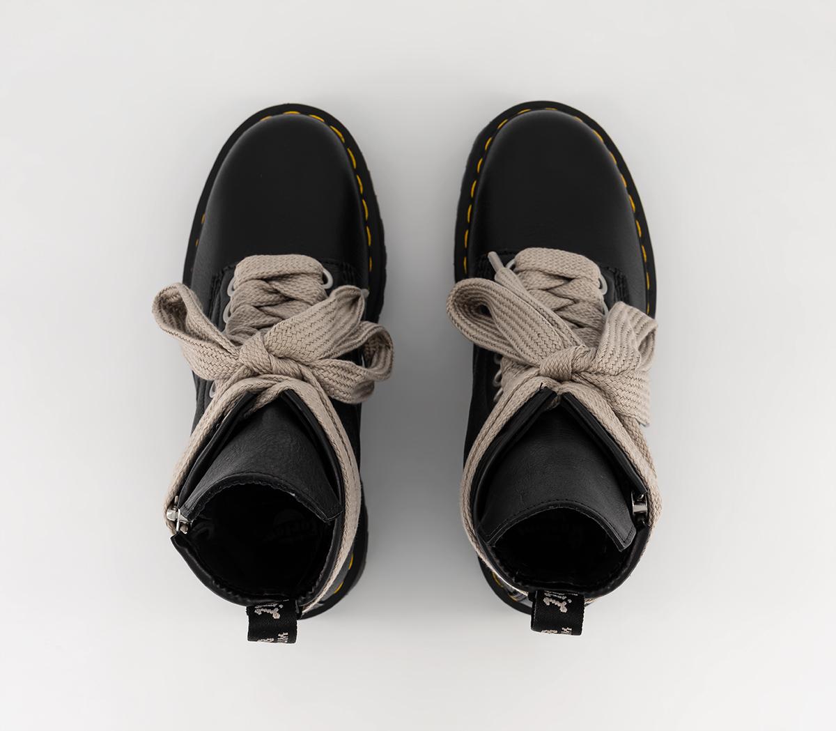 Rick OwensRick Owens Quad Sole Jumbo Lace BootBlack