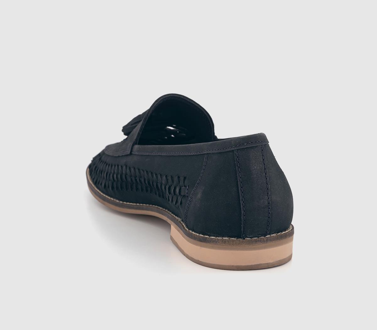 OFFICEClapton 2 Tassle Woven LoafersNavy