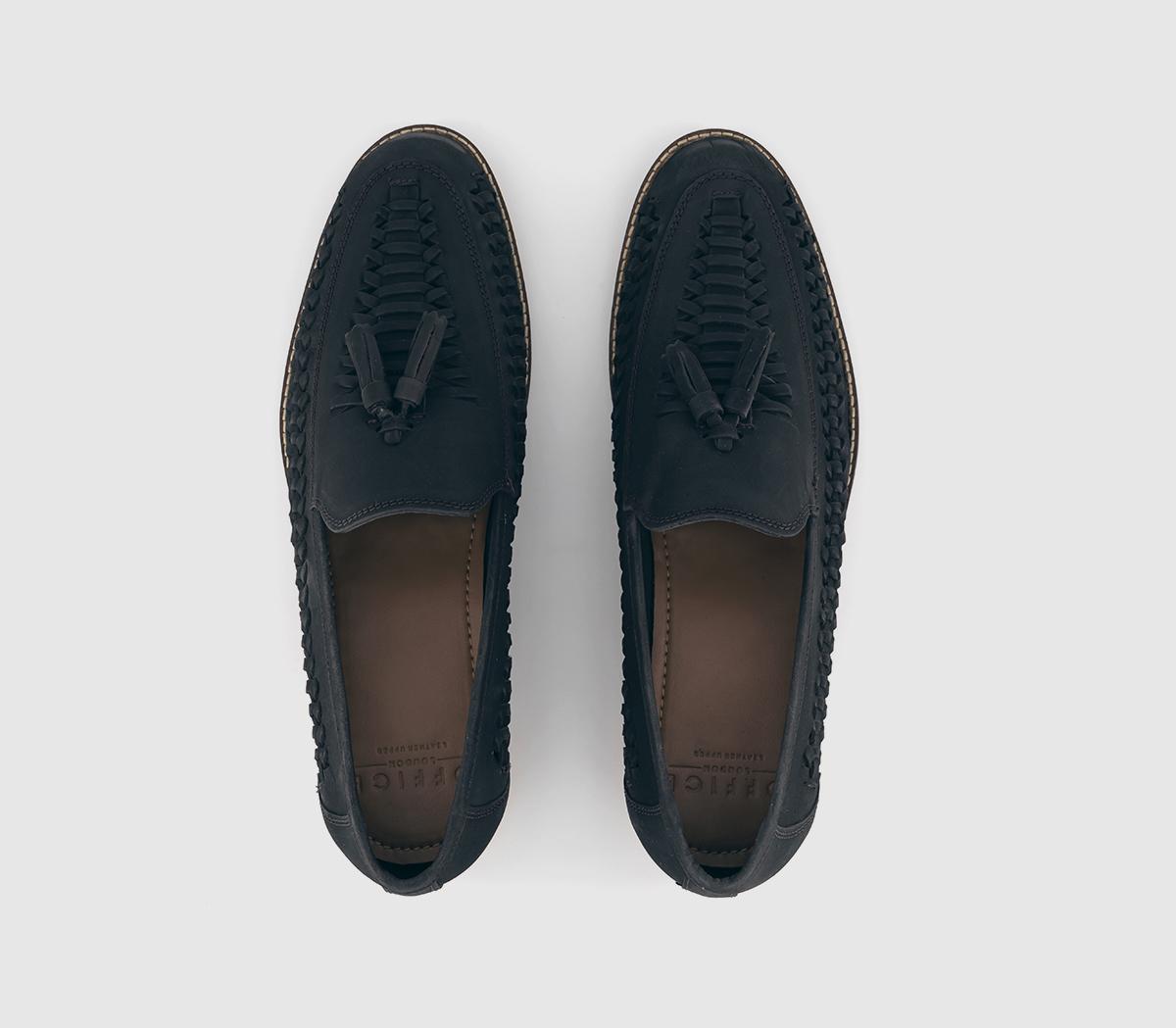 OFFICEClapton 2 Tassle Woven LoafersNavy