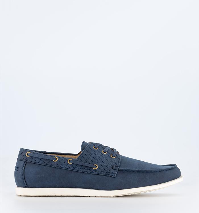 OFFICE Creed Boat Shoes Navy