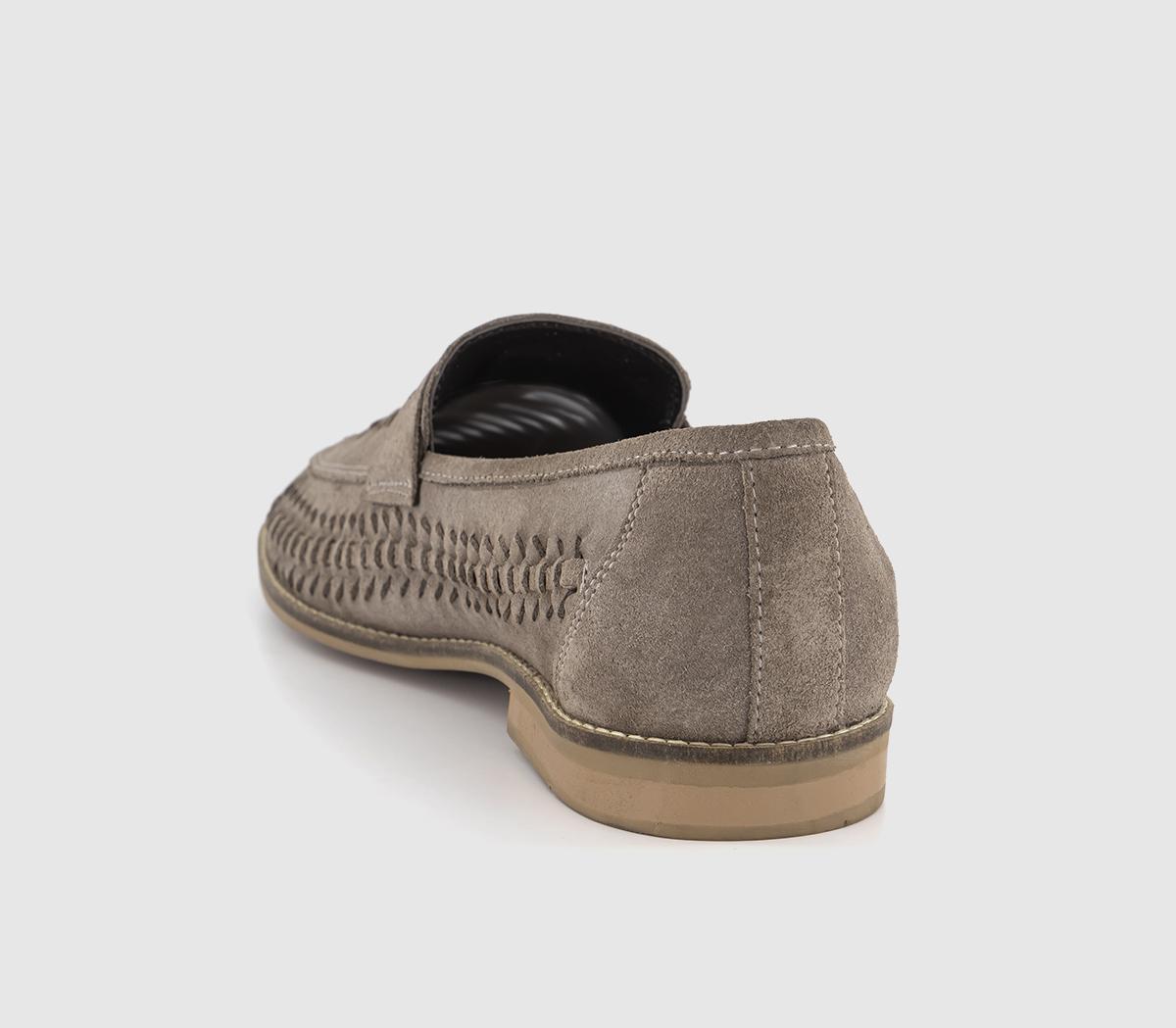 OFFICEChiswick 2 Woven Saddle ShoesStone Suede
