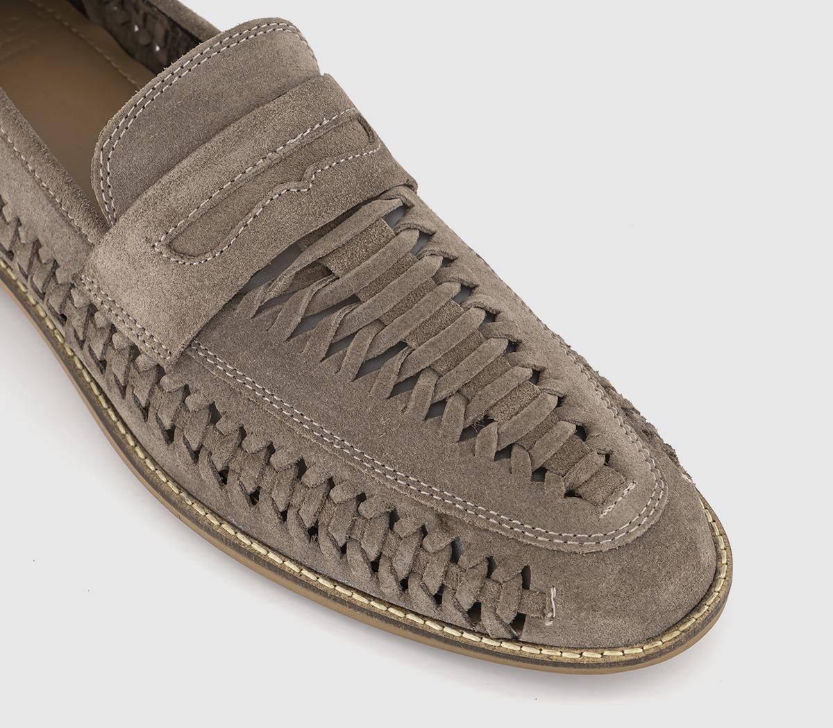 OFFICEChiswick 2 Woven Saddle ShoesStone Suede