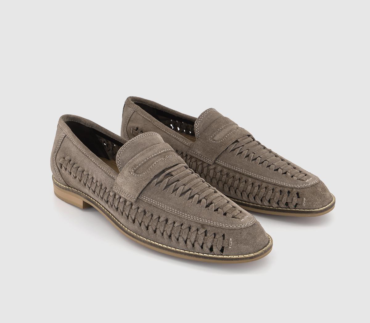 OFFICEChiswick 2 Woven Saddle ShoesStone Suede