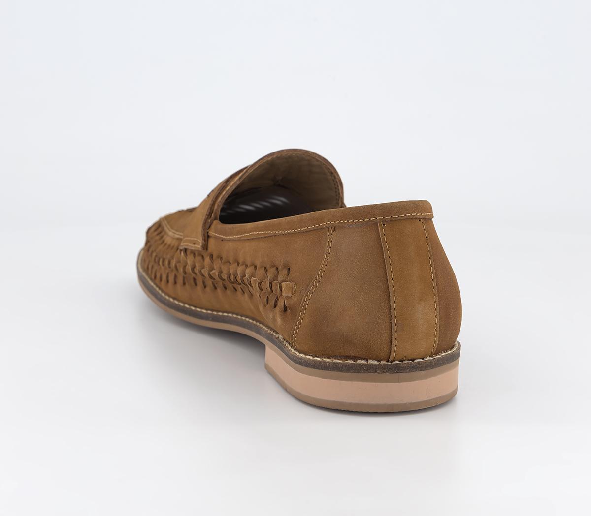 OFFICEChiswick 2 Woven Saddle ShoesTan Nubuck