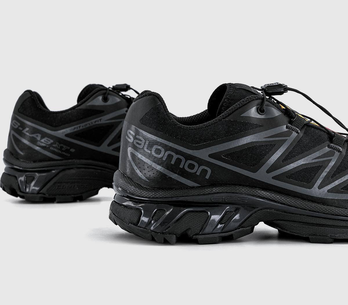 SALOMON コムデギャルソン XT-6 黒 レディース 38 SALOMON COMME DES GARCONS XT-6 BLACK 38 SALOMON コムデギャルソン