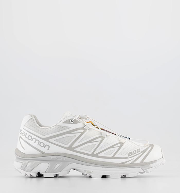 Salomon Xt-6 Trainers White White Lunar Rock