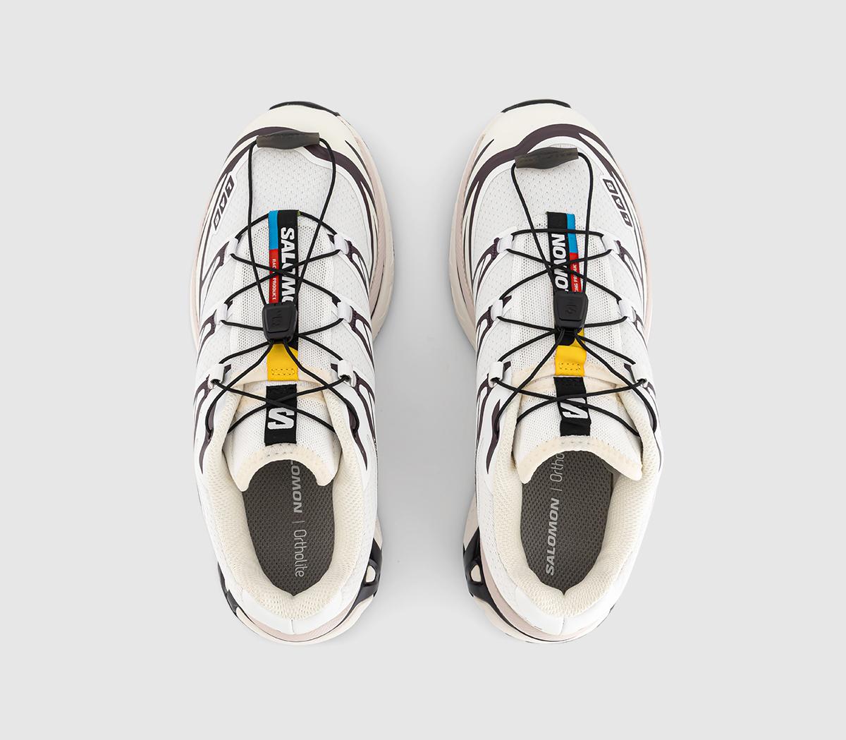 SalomonXT-6 TrainersWhite Vanilla Ice Plum Perfect
