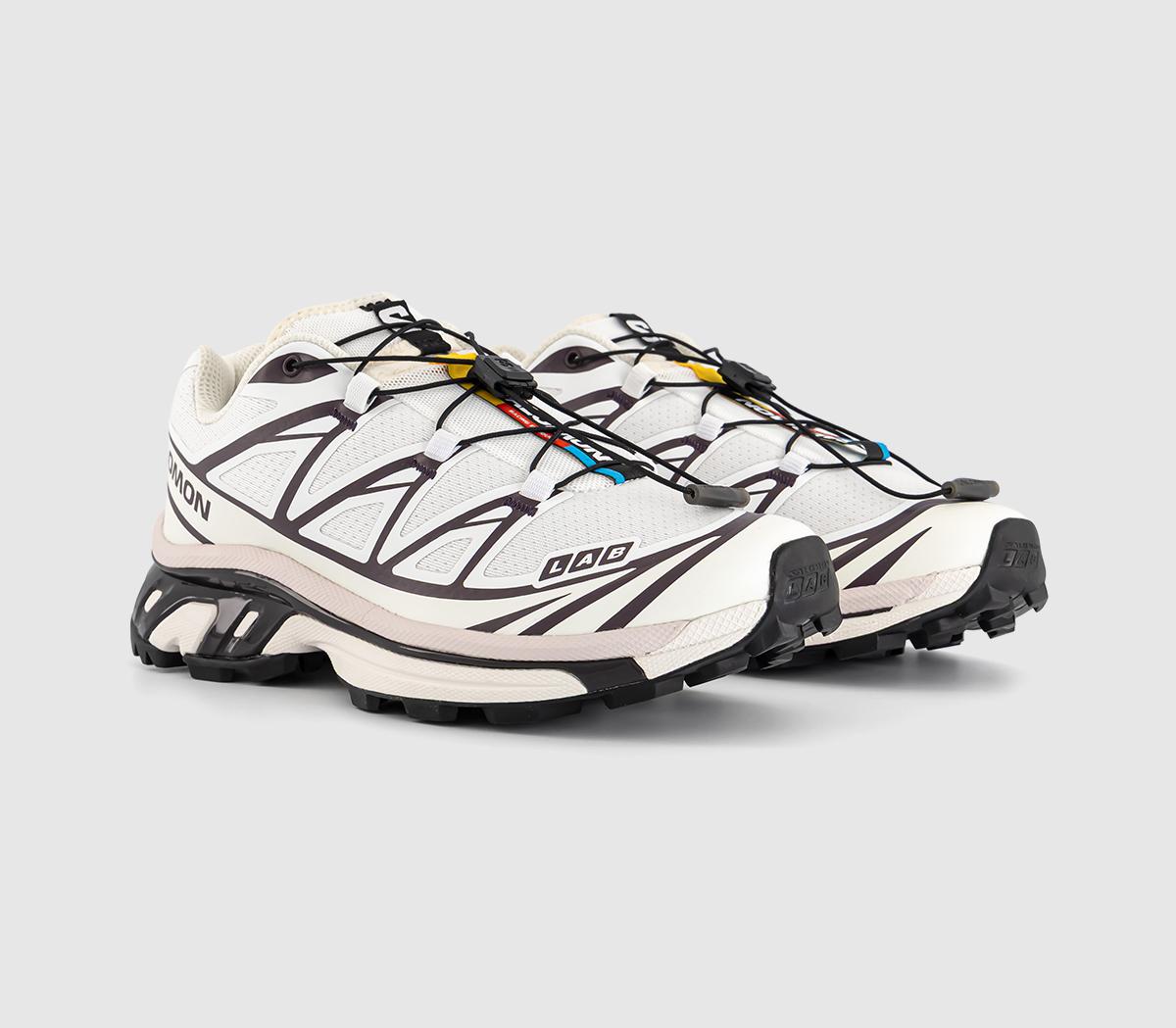 SalomonXT-6 TrainersWhite Vanilla Ice Plum Perfect