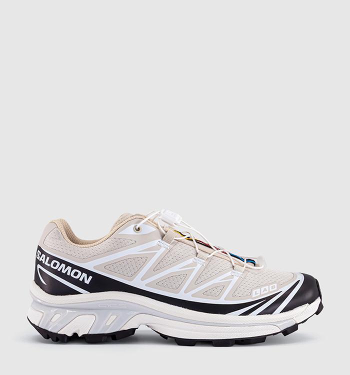 Salomon XT-6 Trainers Rainy Day White