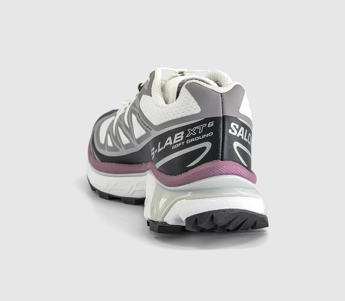 SalomonXT-6 TrainersWhite Black Dusky Orchid