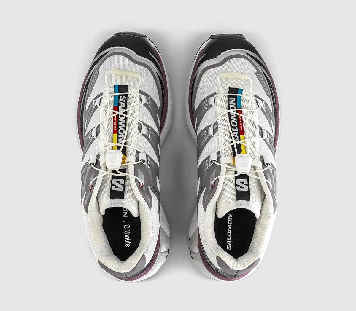 SalomonXT-6 TrainersWhite Black Dusky Orchid