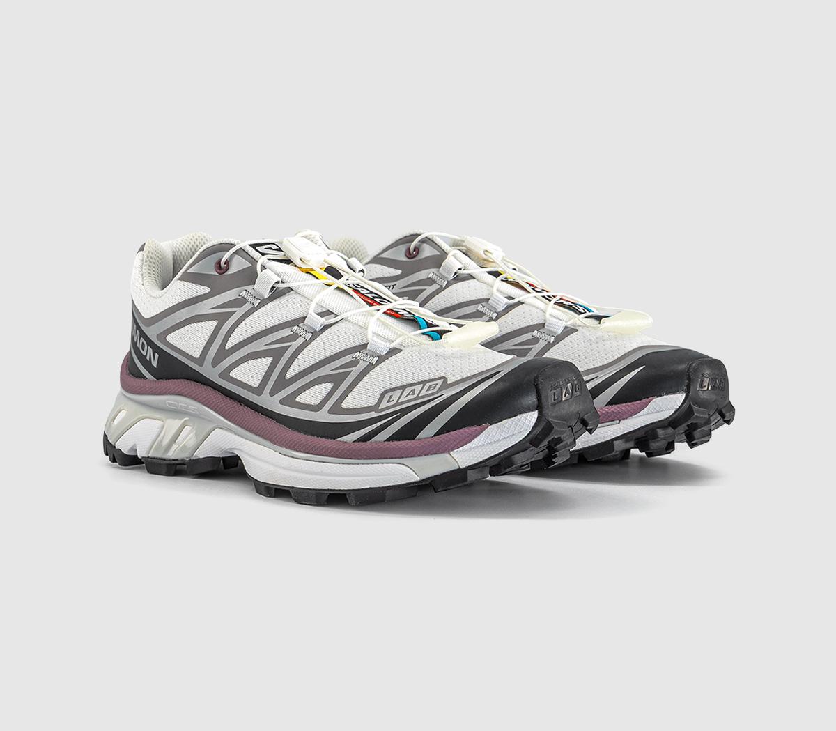 SalomonXT-6 TrainersWhite Black Dusky Orchid