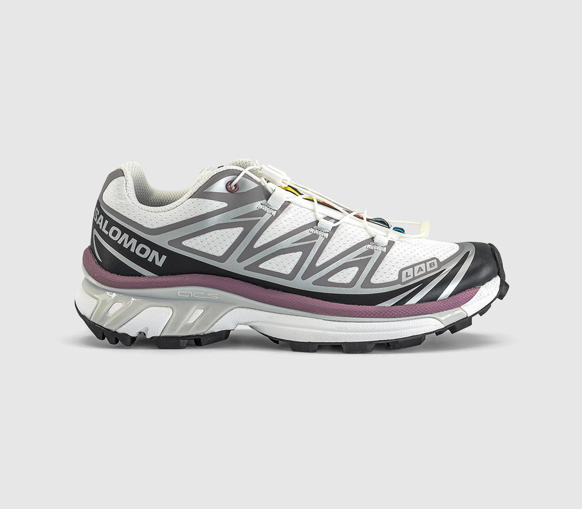 SalomonXT-6 TrainersWhite Black Dusky Orchid