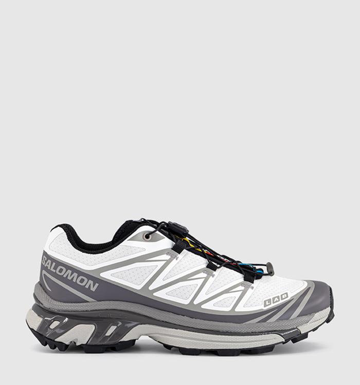 Salomon XT-6 Trainers White Excalibur Paloma