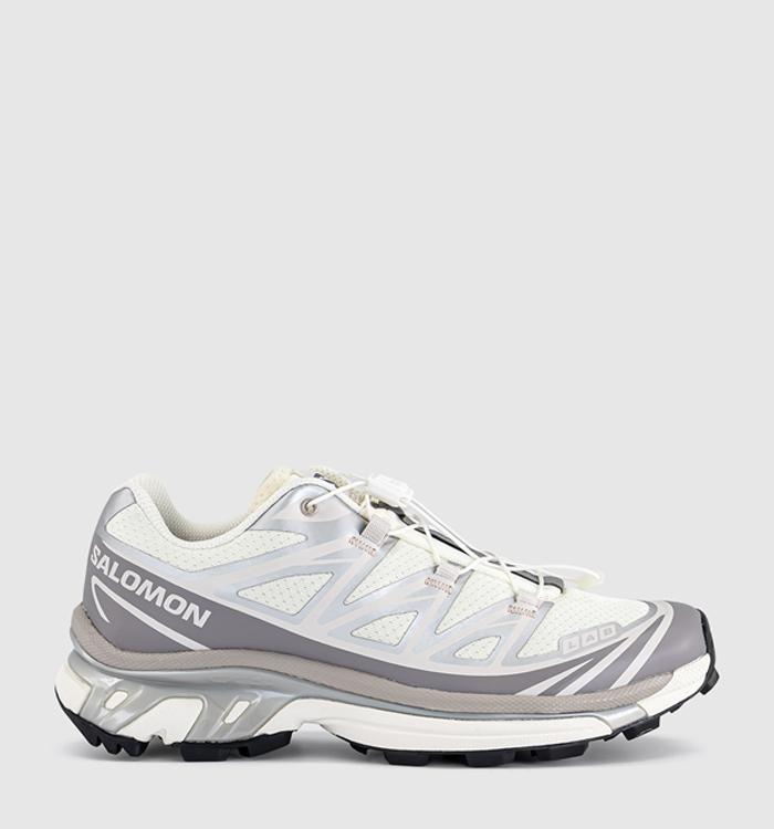 Salomon Xt-6 Trainers Vanilla Ice Silver Lilac Ash