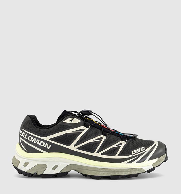 Salomon XT-6 Trainers Peat Icicle Lime Cream