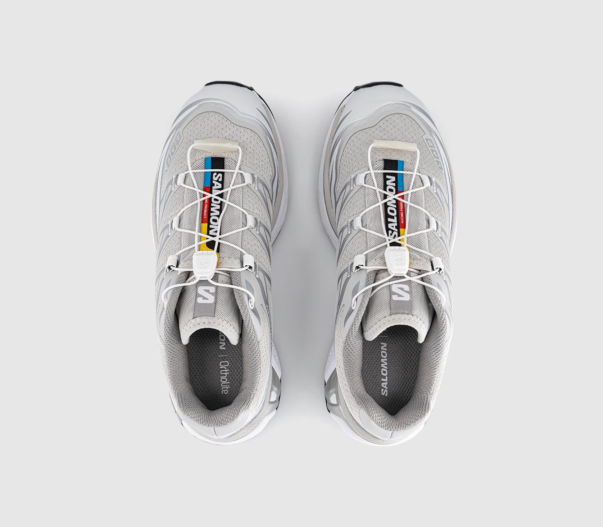 SalomonXT-6 TrainersLunar Rock Silver White