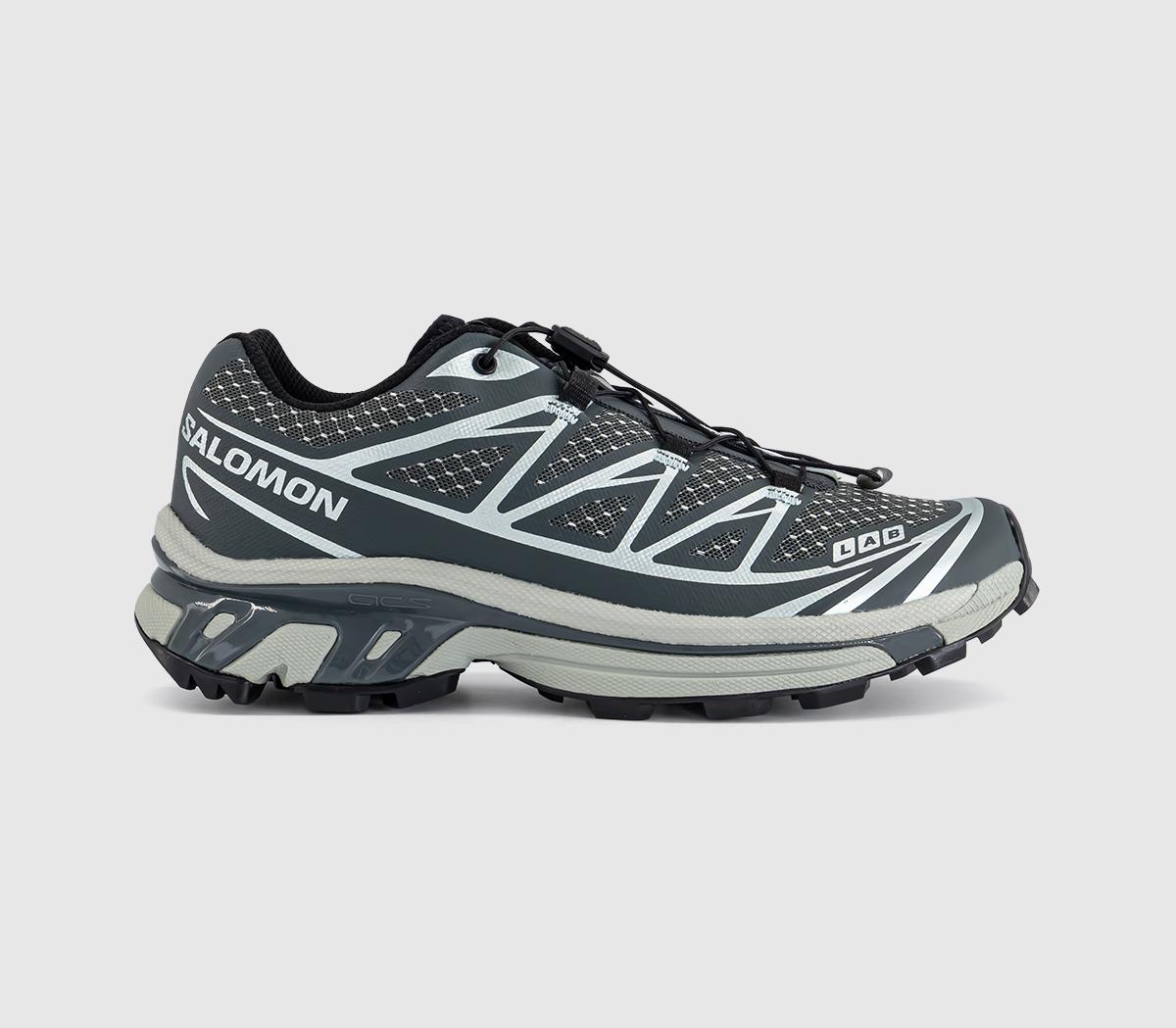 Salomon Xt-6 Trainers Urban Chic Wrought Iron Black  Grey in   Size 10.5, Office Shoes