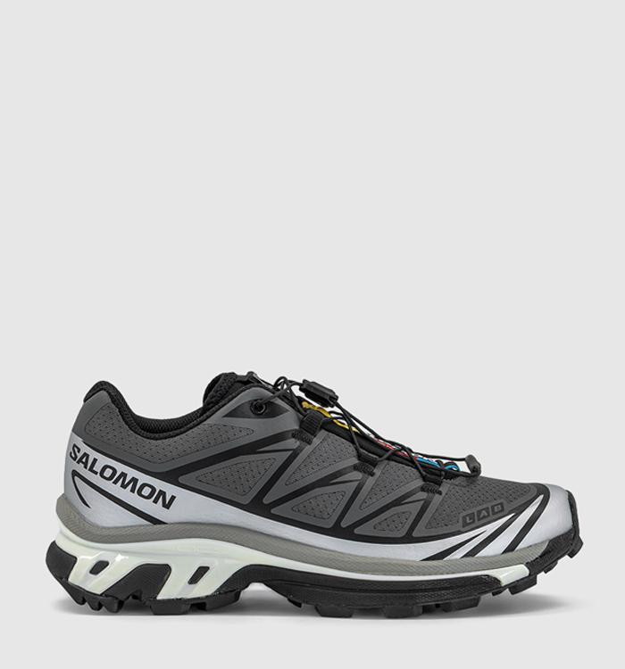 Salomon XT-6 Trainers Castlerock Silver Vanilla