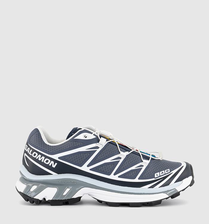 Salomon XT-6 Trainers Grisaille Blue Night Quarry
