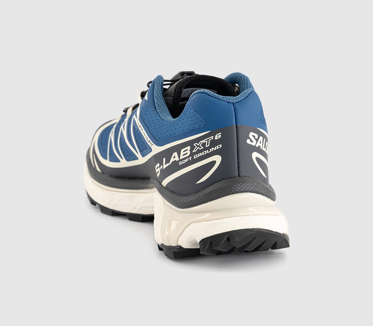 Salomon XT-6 Trainers Dark Blue Almond Milk Asphalt - Trainers