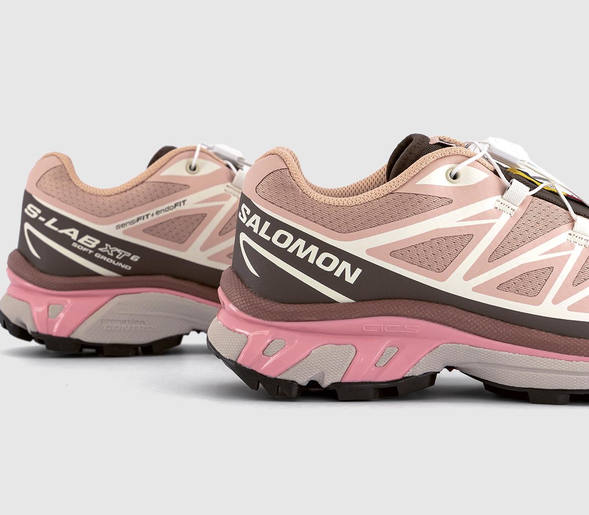 SalomonXT-6 TrainersMahogany Rose Earth Brown Flamingo Pink
