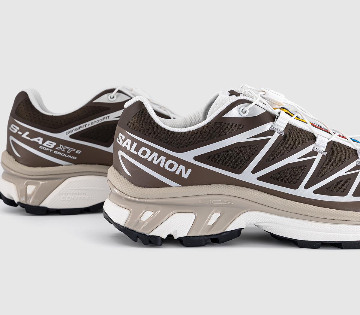 SalomonXT-6 TrainersEarth Brown Walnut Silver