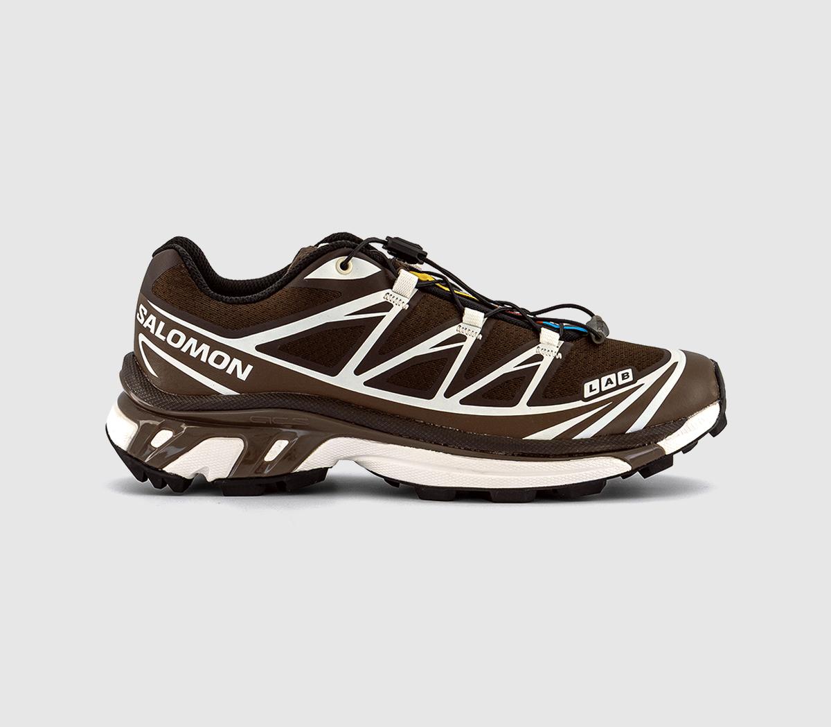 Salomon XT-6 Trainers Black Coffee French Roast Vanilla Ice - Men's Trainers