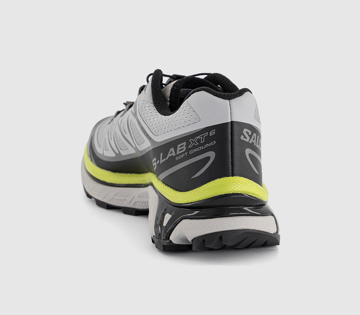 SalomonXT-6 TrainersAlloy Black Dark Citron