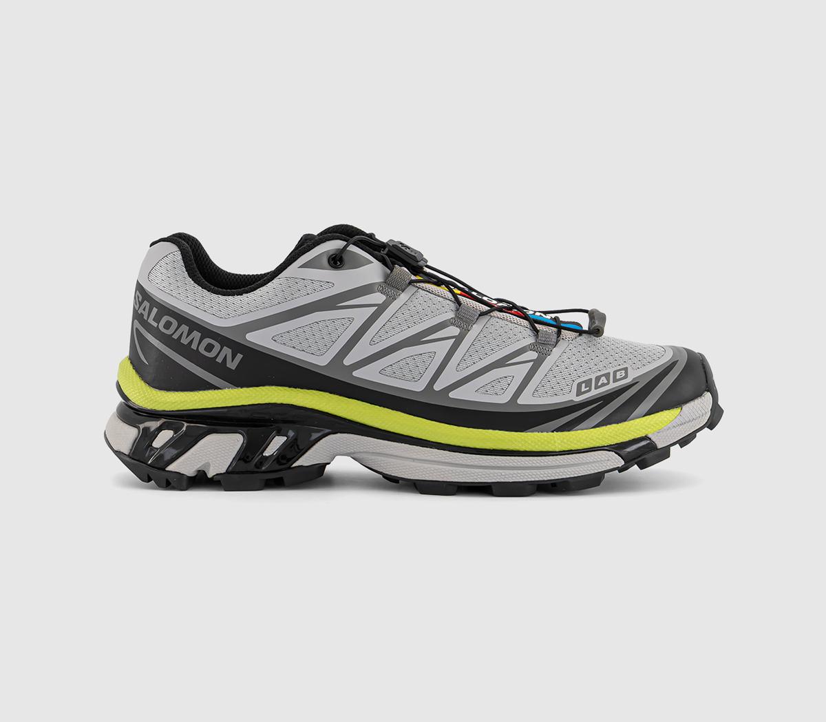 SalomonXT-6 TrainersAlloy Black Dark Citron