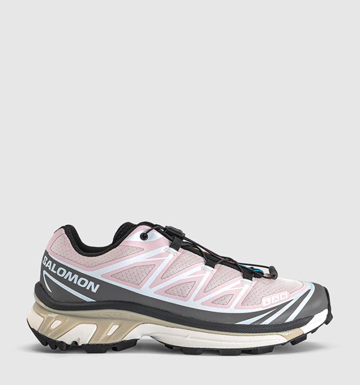 Salomon XT-6 Trainers Cloudburst Icy Pink Tapioca