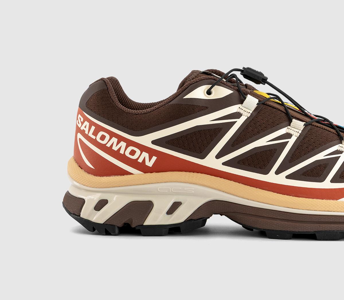 SalomonXT-6 TrainersRoasted Clay Burnt Ochre Almond Milk