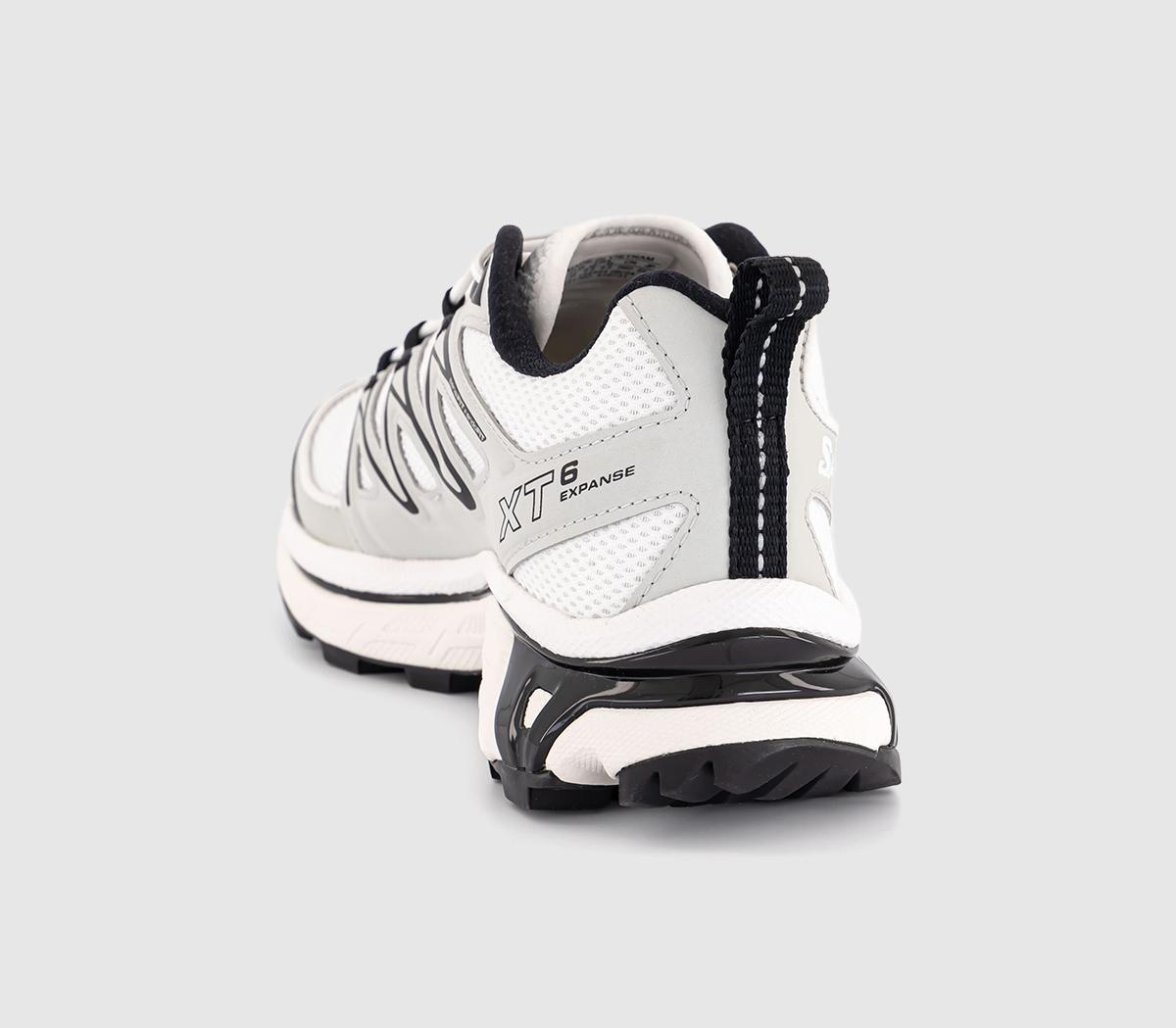 Salomon Xt-6 Expanse Trainers White Metal Black - Unisex Sports