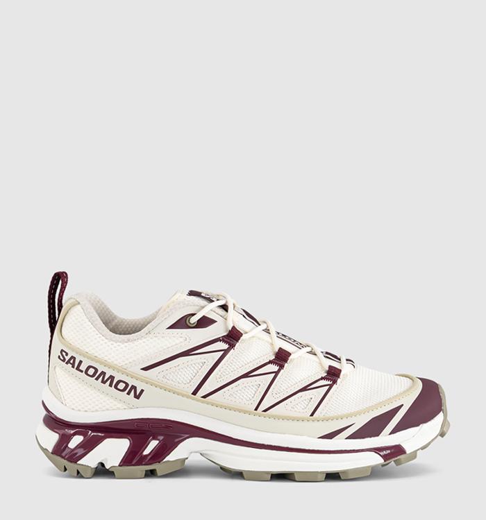 Salomon XT-6 Expanse Vanilla Ice Maroon Banner Almond Milk