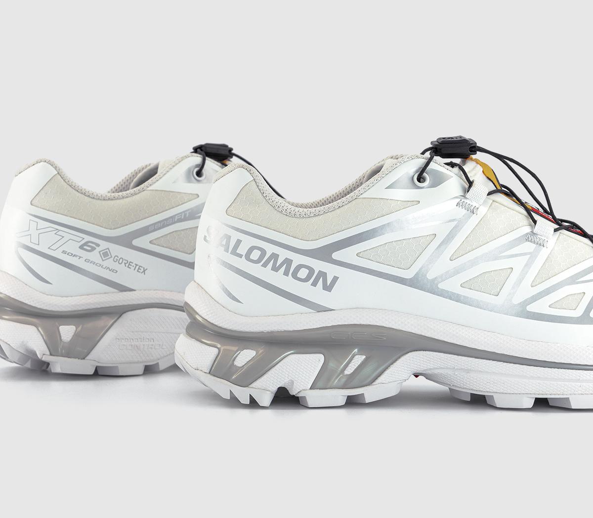 SalomonXT-6 GTX TrainersWhite White Silver