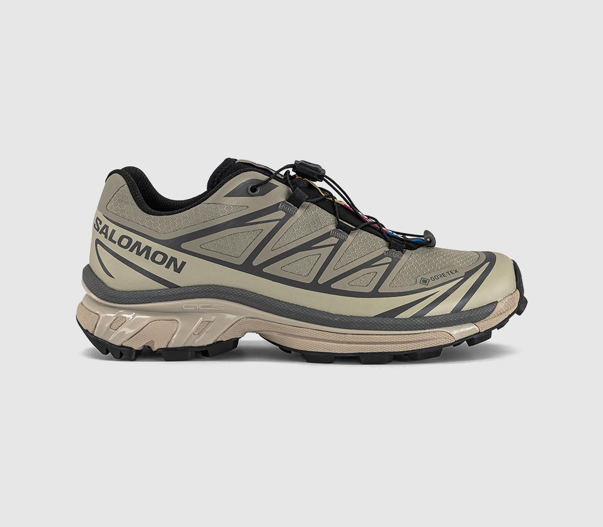 SalomonXT-6 GTX TrainersWhite Pepper Silver Sage Dark Gull Gray