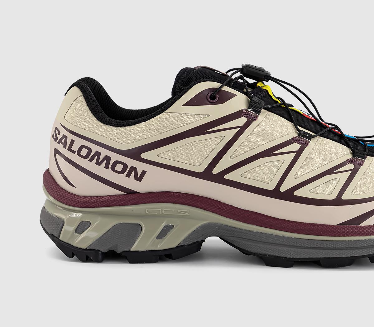 SalomonXt-6 Gtx TrainersWhite Pepper Shadow Gray Huckleberry